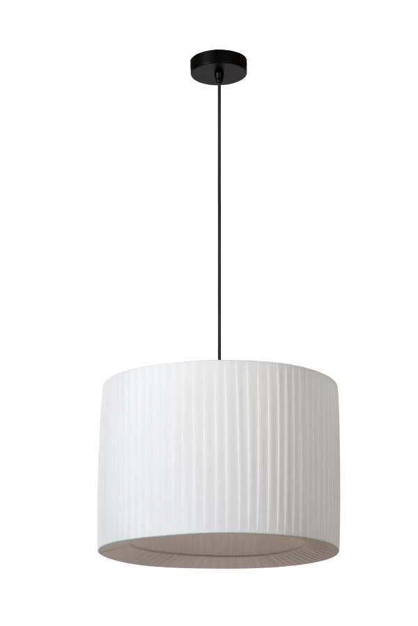 Lucide FOLD - Pendant light - Ø 40 cm - 1xE27 - White - turned off
